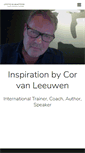 Mobile Screenshot of corvanleeuwen.com